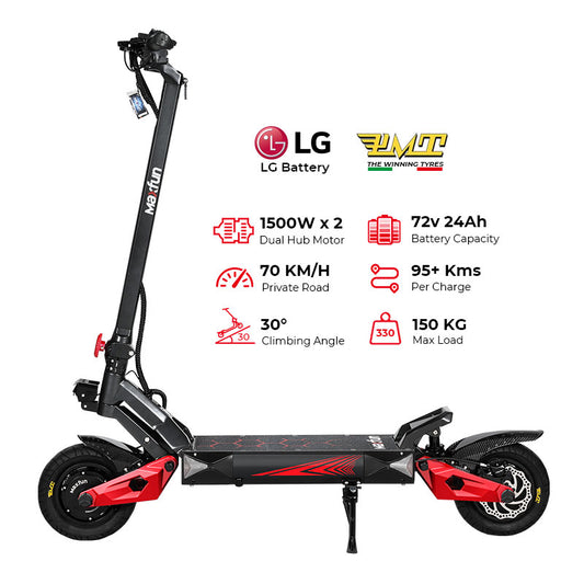 Maxfun 10 PRO 72v Dual Motor Electric Scooter
